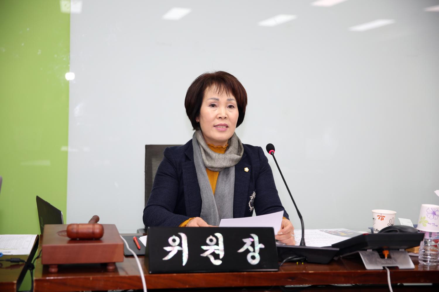 제238회 정례회 행정복지위원회 행정사무감사 강평 5