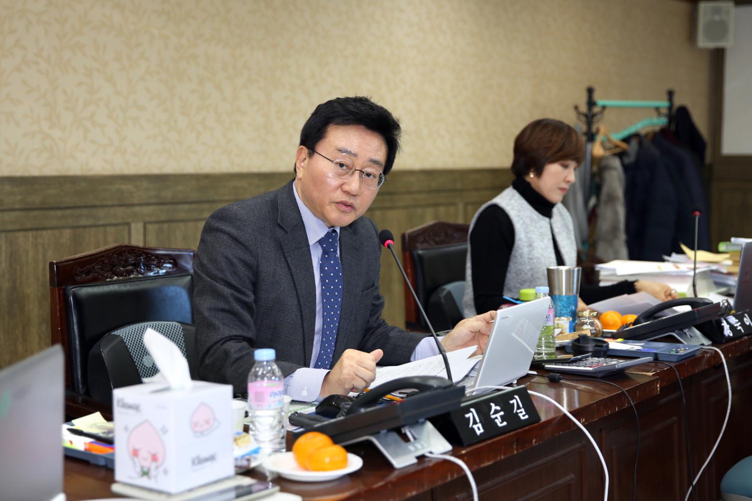제238회 정례회 재정건설위원회 행정사무감사 강평 3