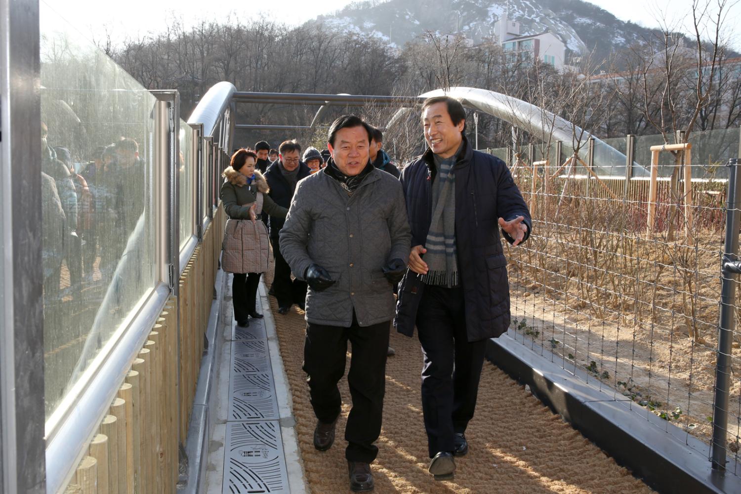 무악재 녹지연결로 준공식 15