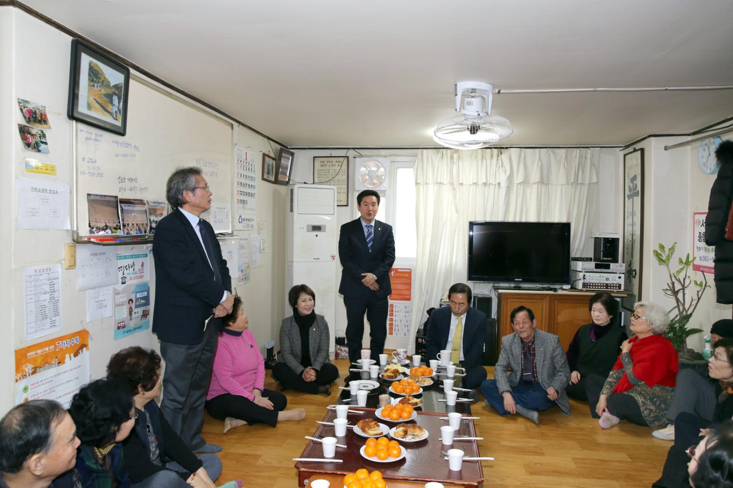안산경로당 현장방문