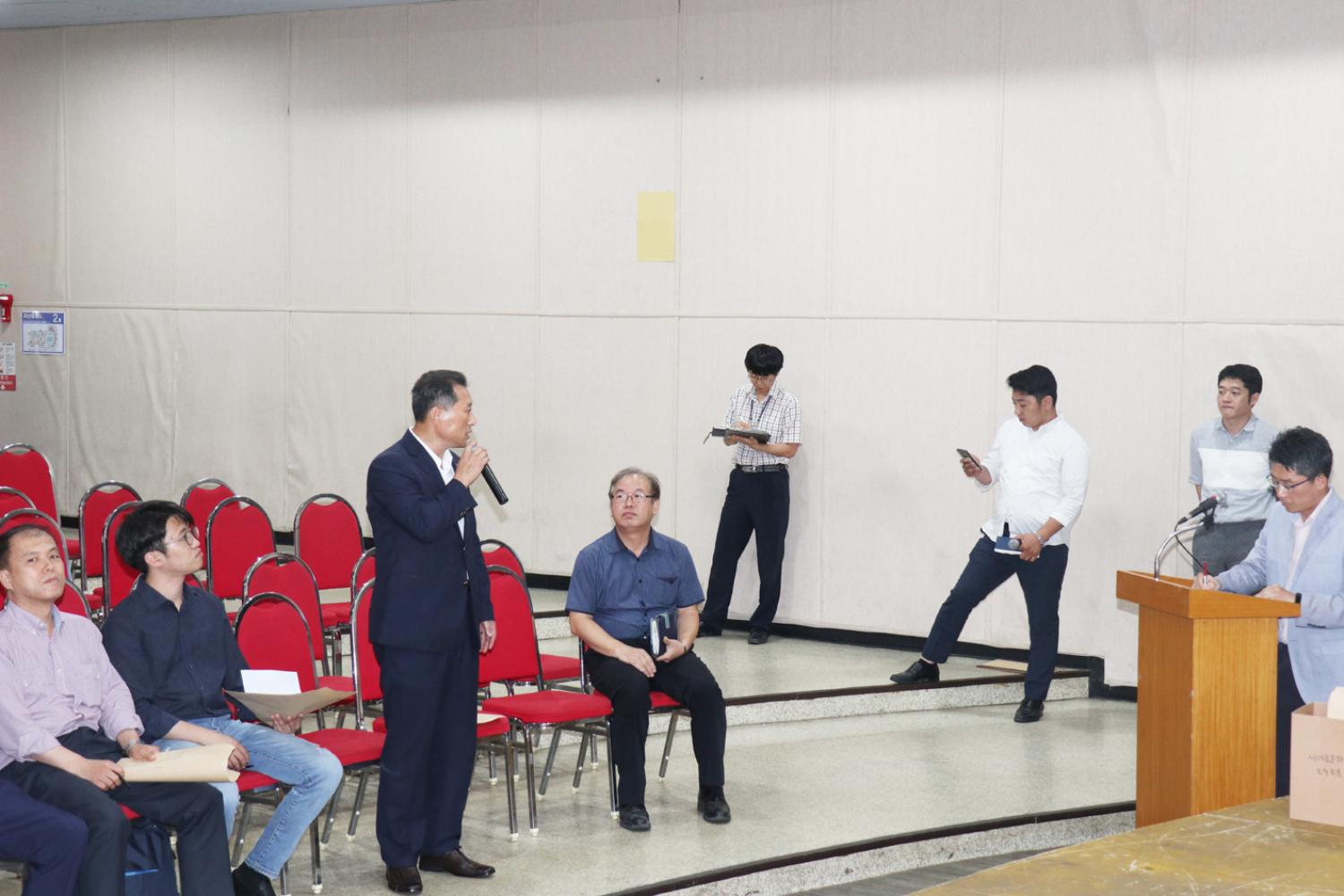 서대문문화체육회관 보수,보강 공사 등 공사설명회 및 현장방문 3