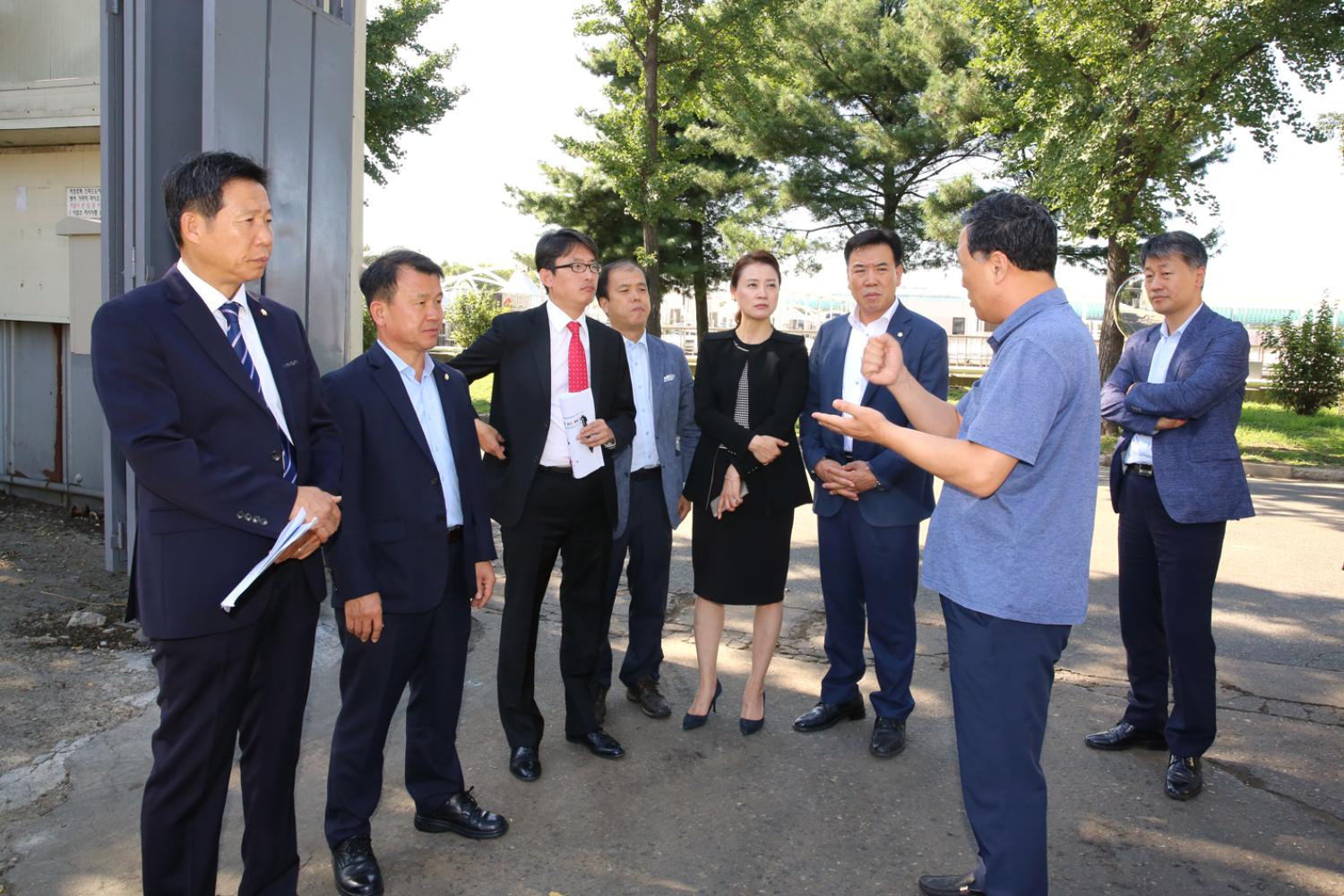 음식물 처리시설 방문(재정건설위원회) 2