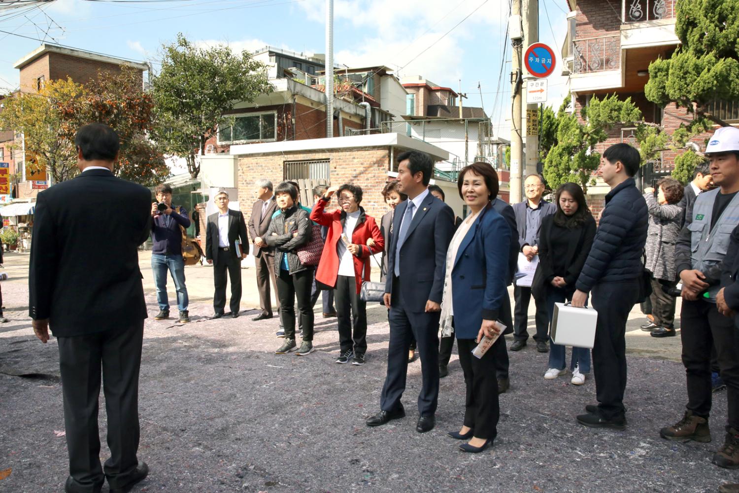 홍제동 노인커뮤니티 센터 건립 현장방문 2