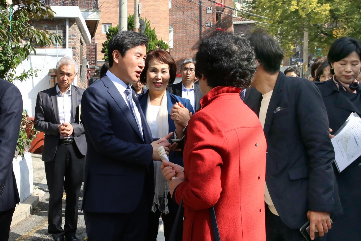 홍제동 노인커뮤니티 센터 건립 현장방문 6