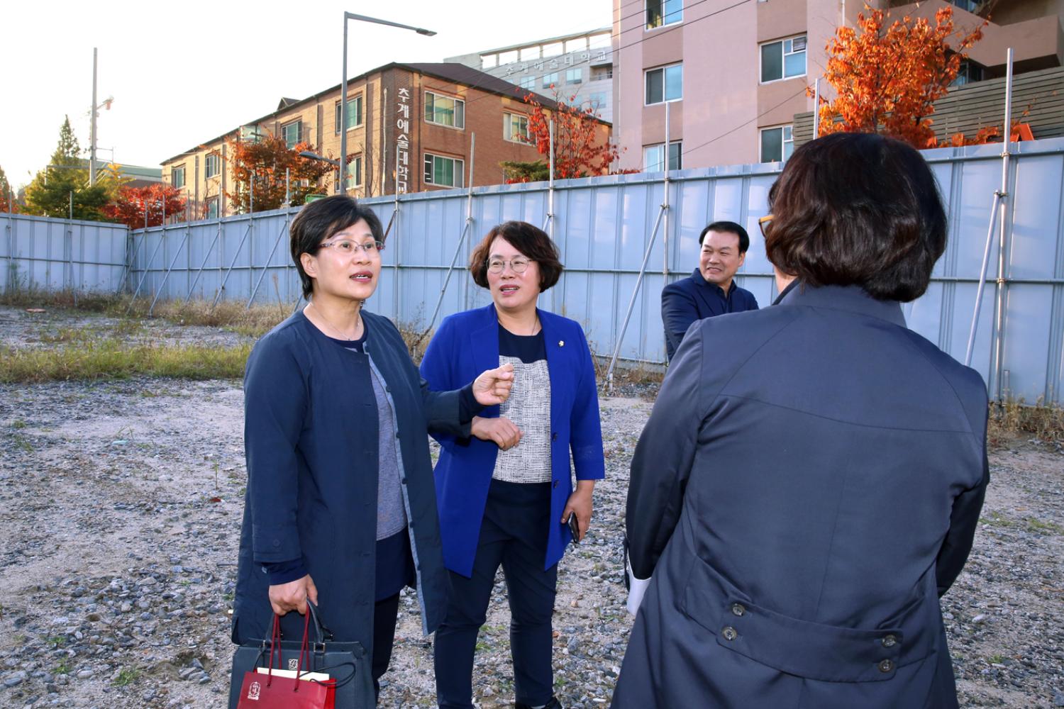 북아현 문화체육센터 건립부지 현장방문 4
