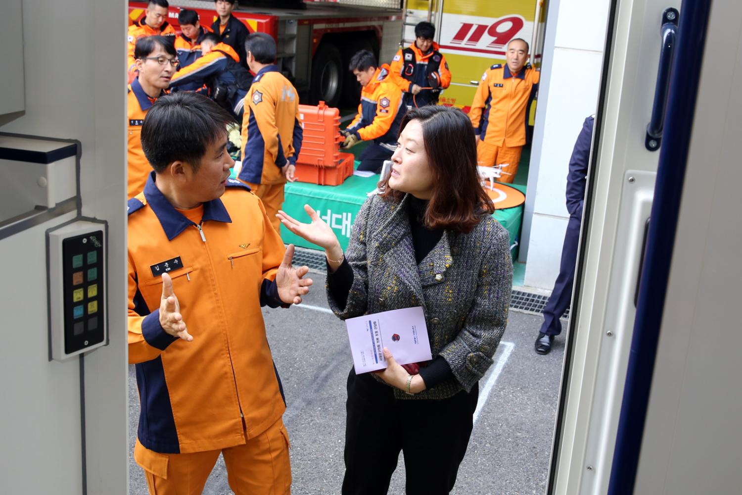 2018 서대문소방서와 간담회 49