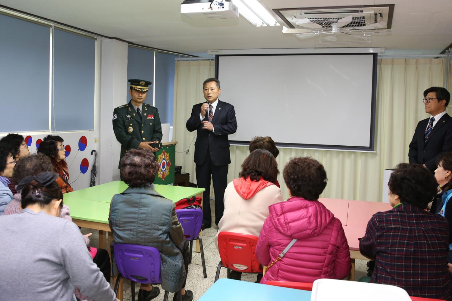 재향군인회 교육관 참관 및 간담회 2
