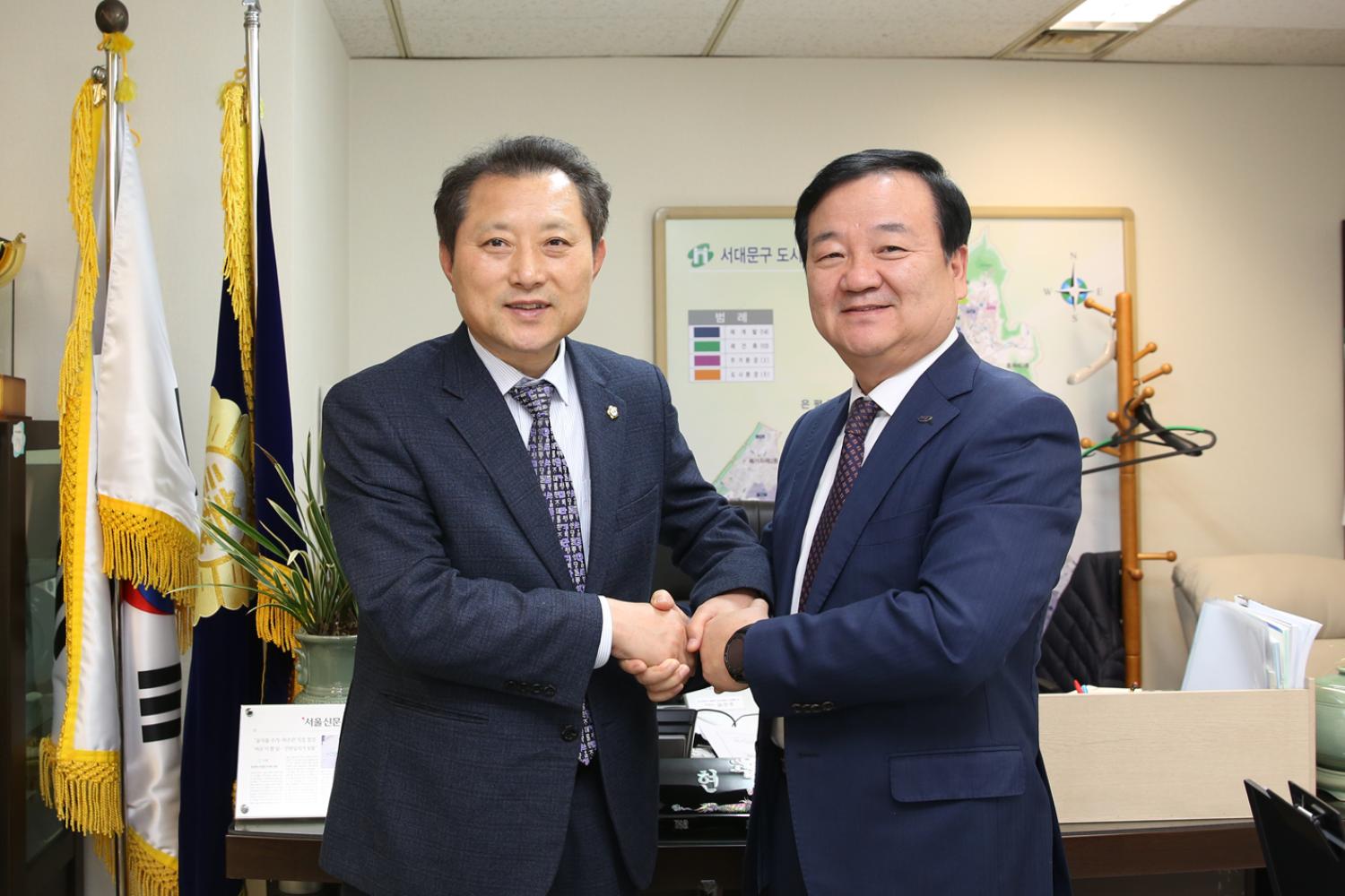국민연금 북부지부 본부장과의 간담회
