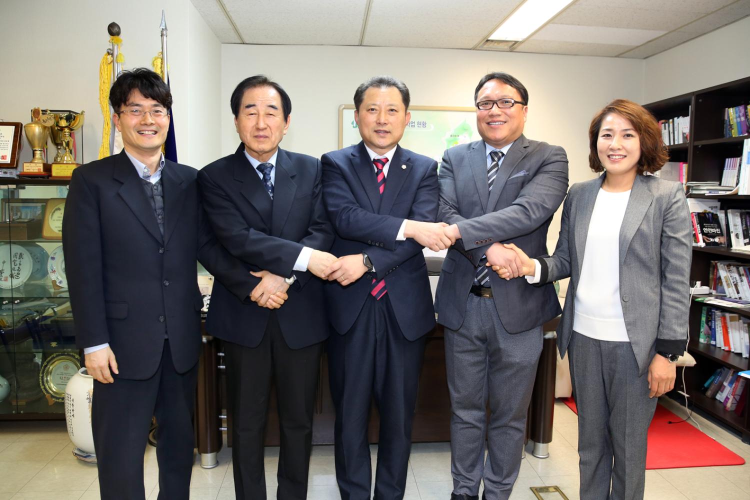 결산검사위원회 위원 위촉식 2