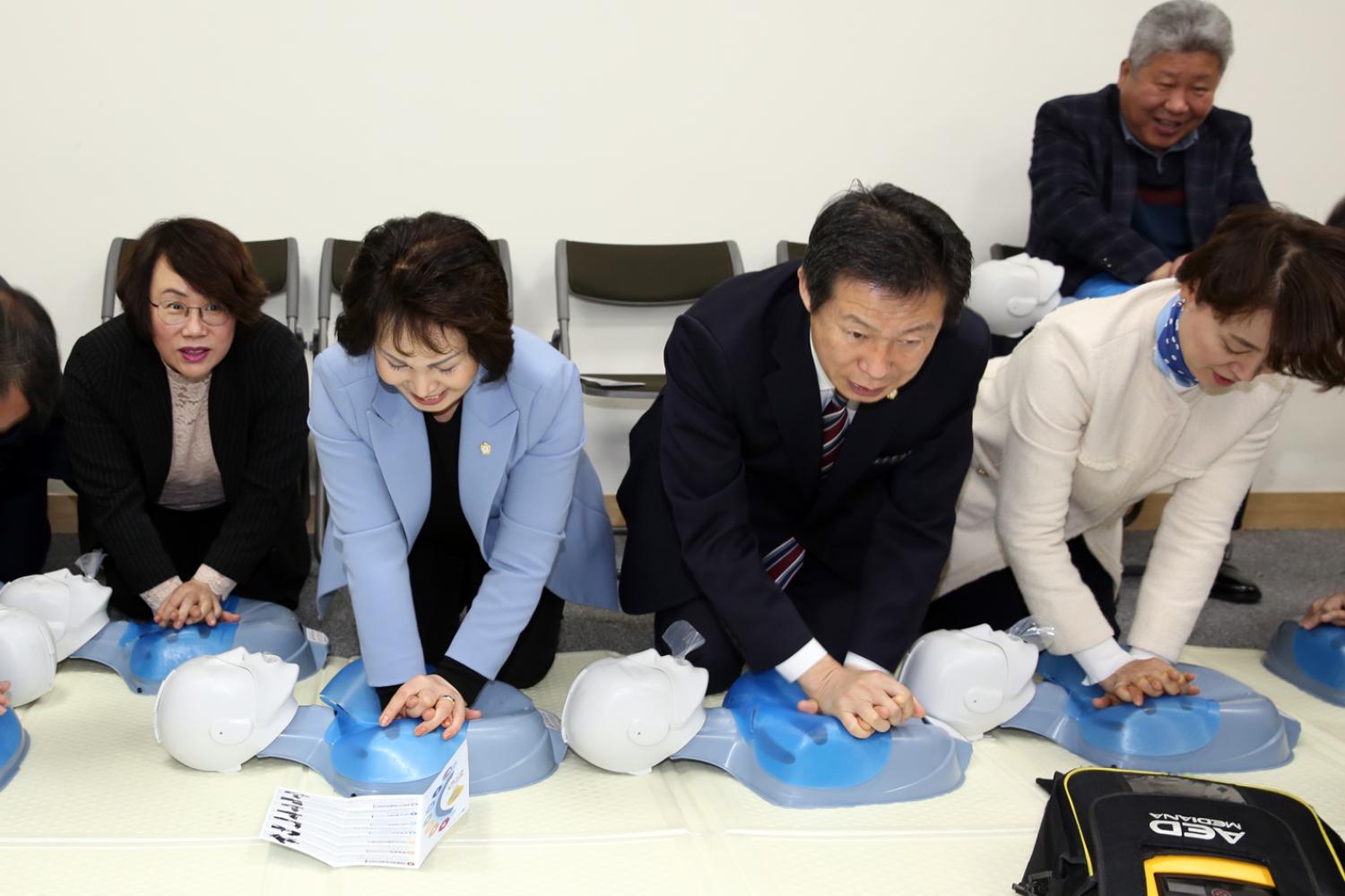 2019년 서대문구의회 의원 심폐소생술 교육 8