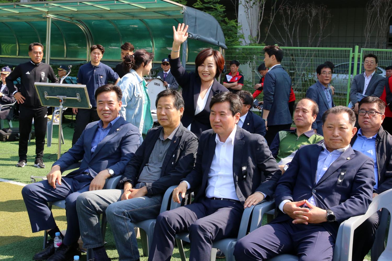 김동섭박사기 축구대회 개회식 4