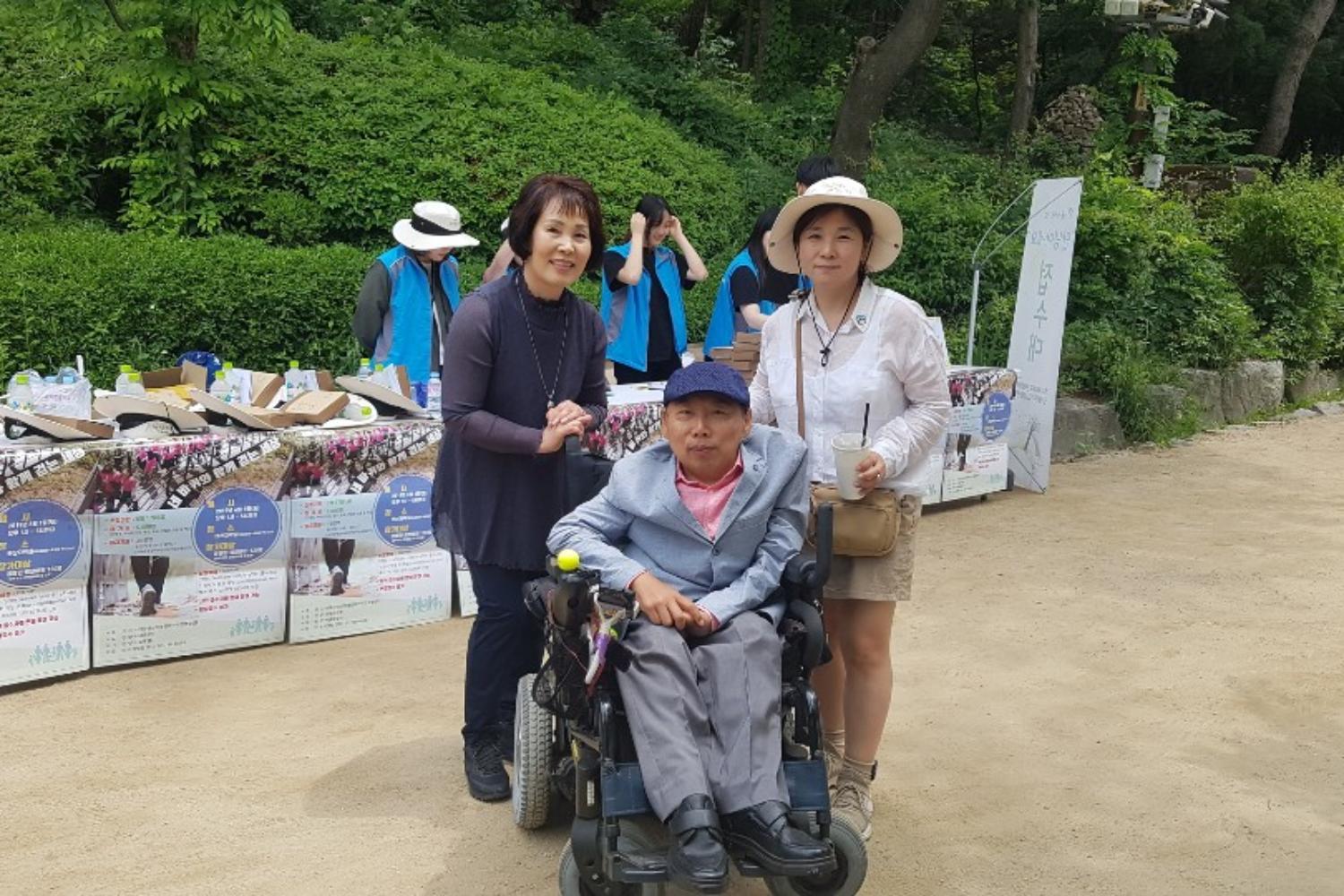 햇살아래 장애인자립생활센터 안산자락길 걷기대회 (네바퀴와 함께 걷는세상) 3