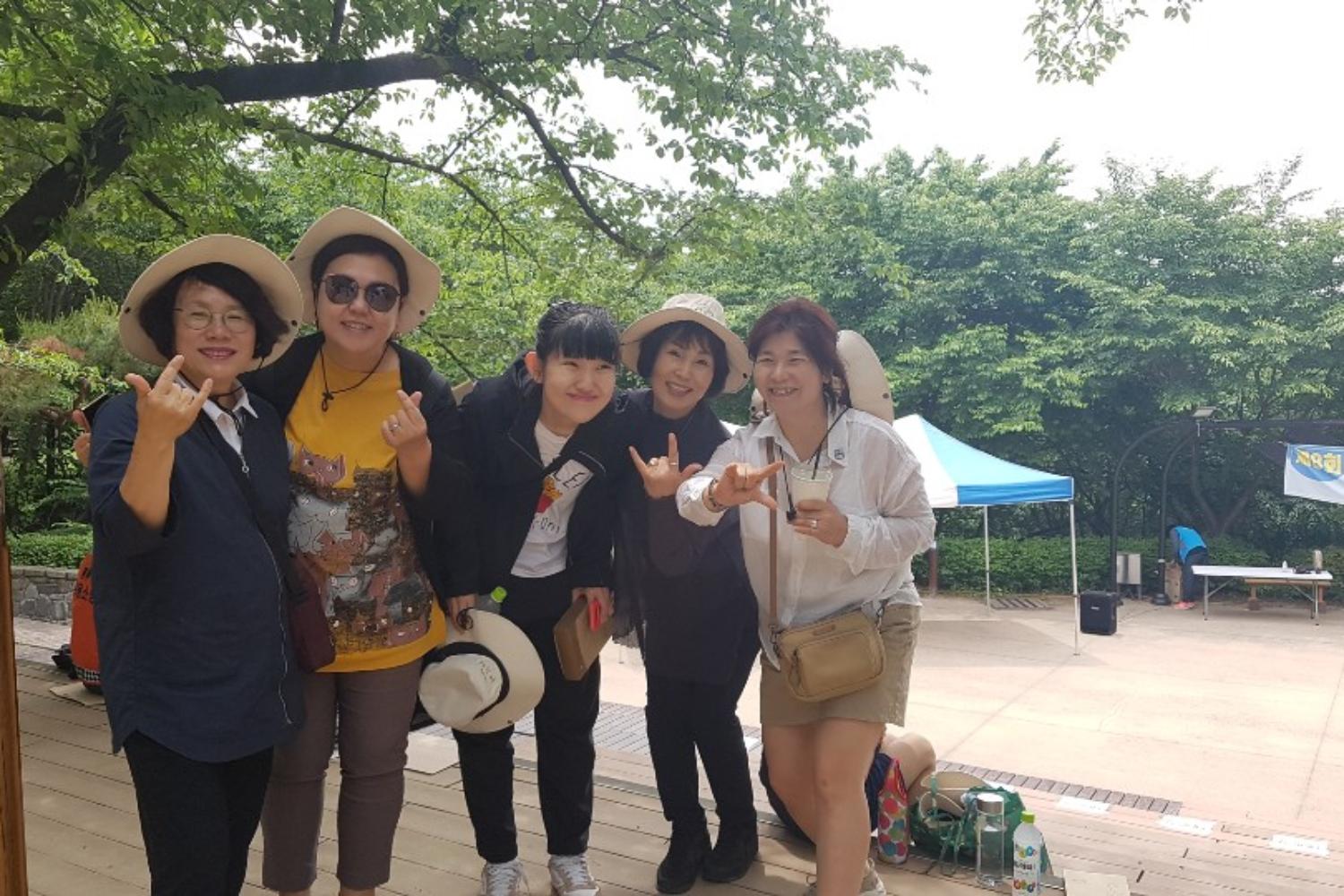 햇살아래 장애인자립생활센터 안산자락길 걷기대회 (네바퀴와 함께 걷는세상) 6
