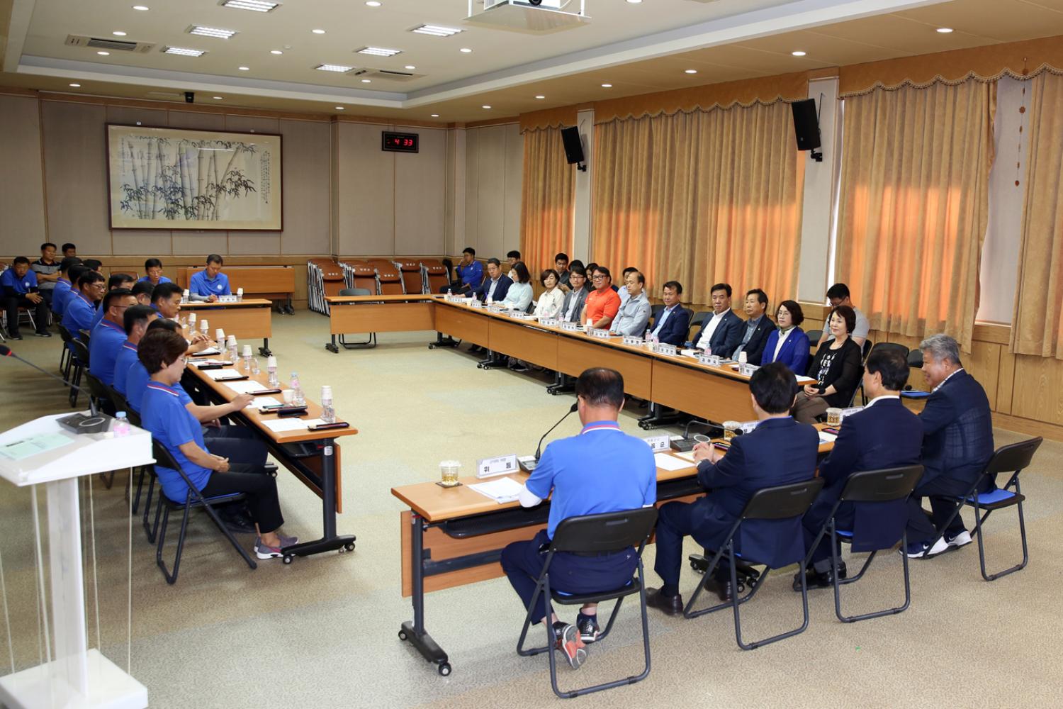 2019년 제12회 정남진장흥물축제(장흥군의회 방문) 6