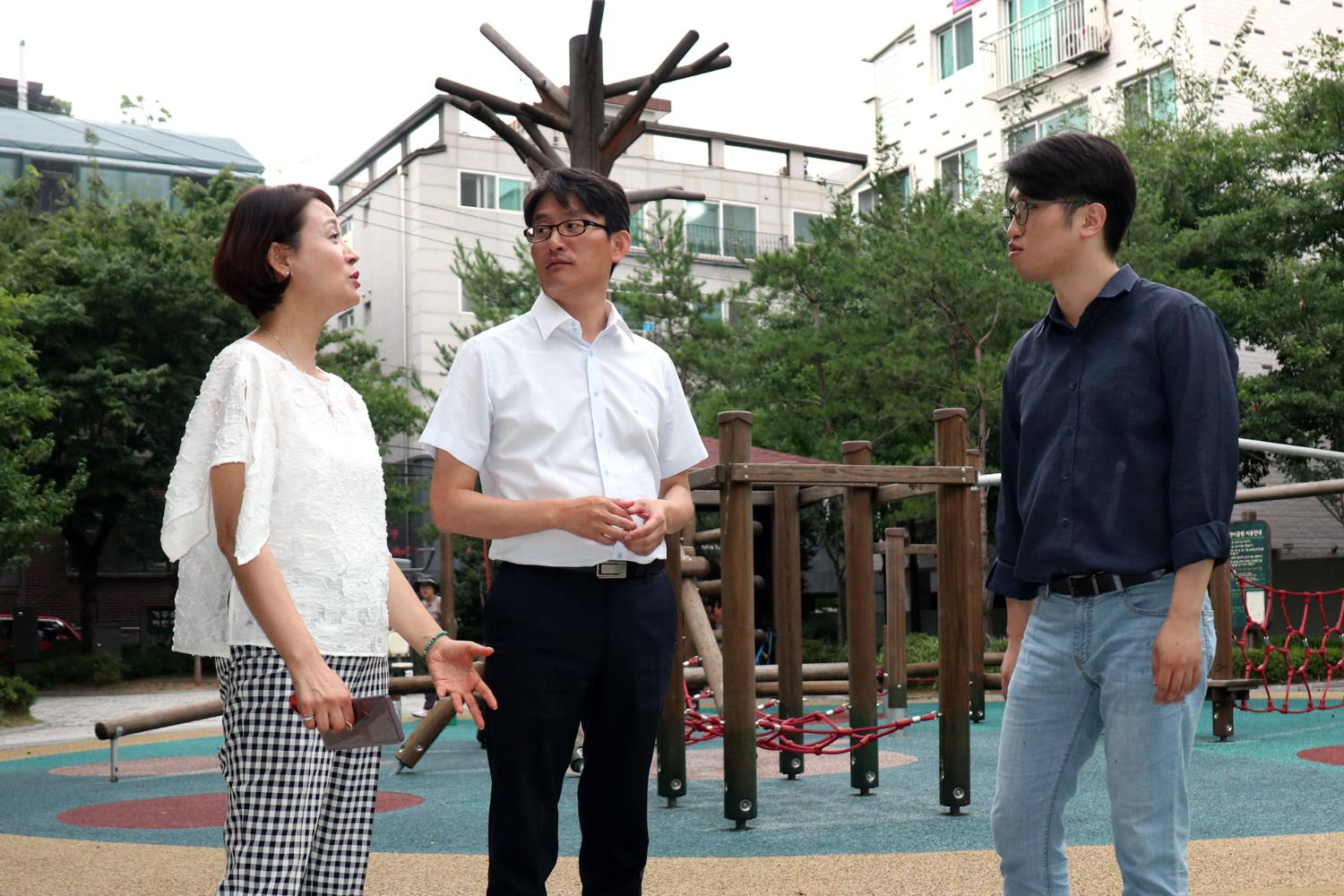 의원연구단체 서부중앙시장 및 어린이놀이터 현장방문 4