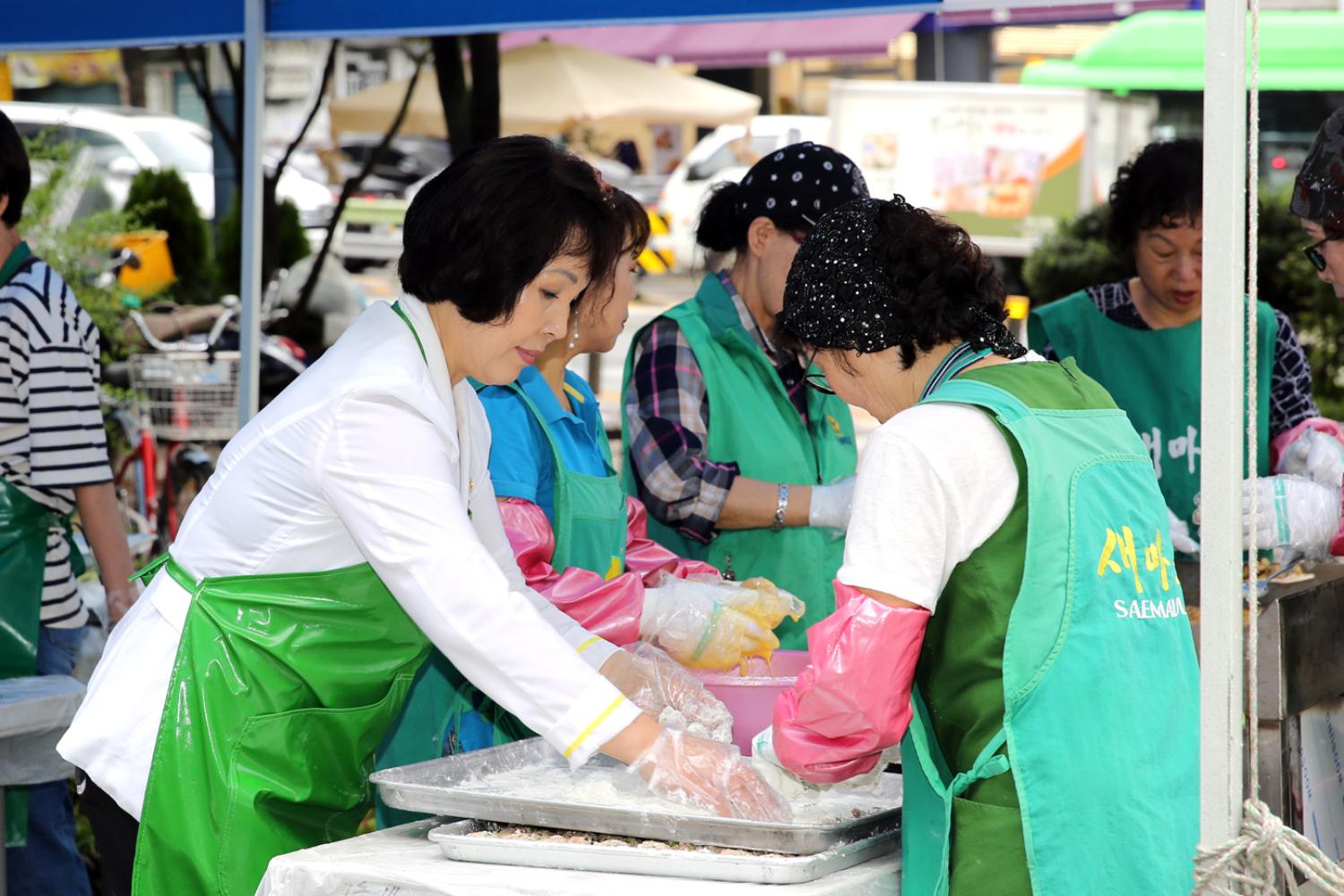 새마을운동서대문지회 명절음식 나눔행사 13