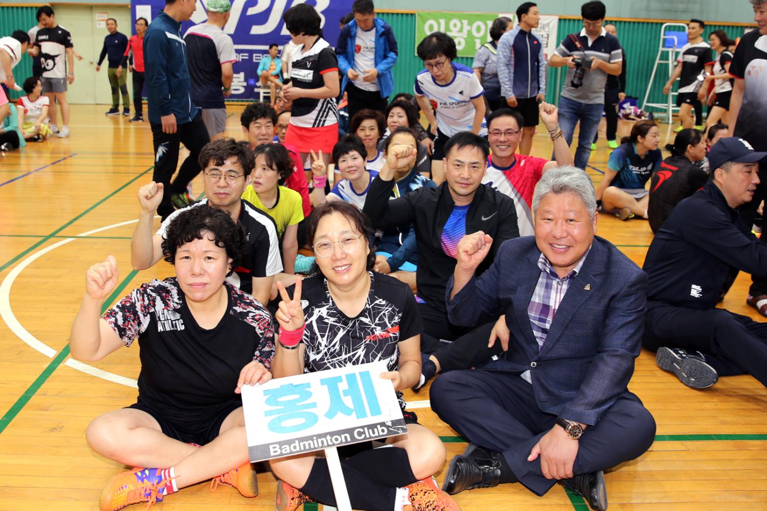 제1회 서대문구의회 의장기 배드민턴 대회 16