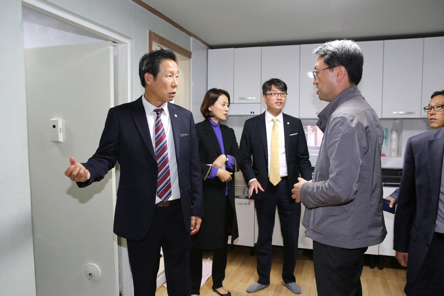 제255회 임시회 재정건설위원회 현장방문(연희동 휴게실)