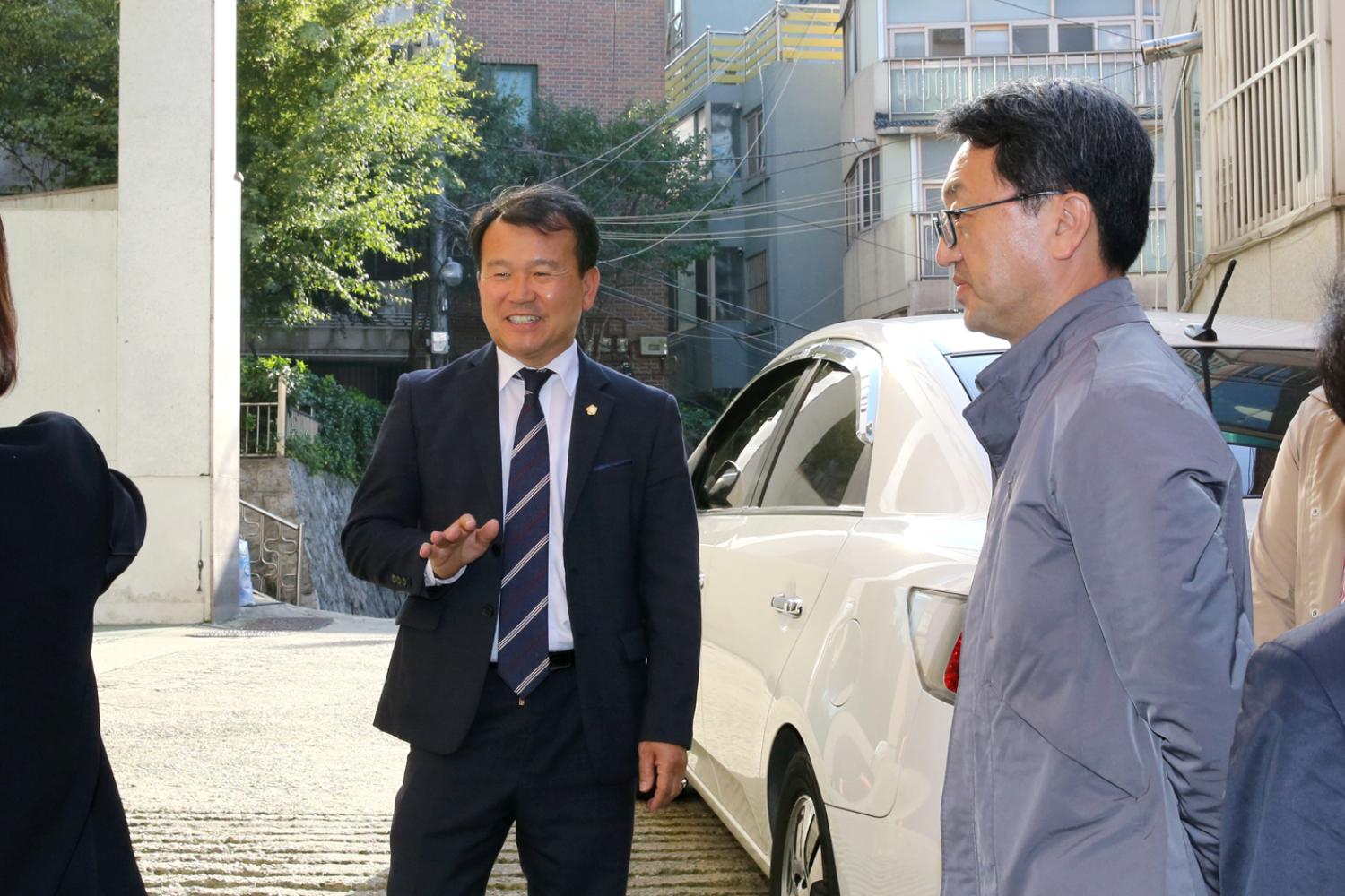 제255회 임시회 재정건설위원회 현장방문(연희동 휴게실) 4
