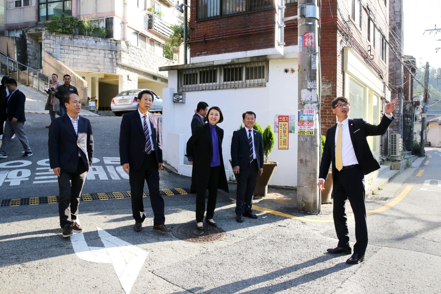 제255회 임시회 재정건설위원회 현장방문(연희동 휴게실) 7