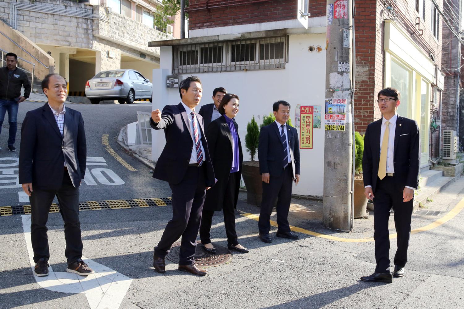 제255회 임시회 재정건설위원회 현장방문(연희동 휴게실) 8