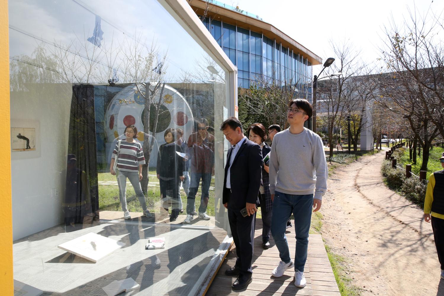 조례호수도서관 현장방문 5