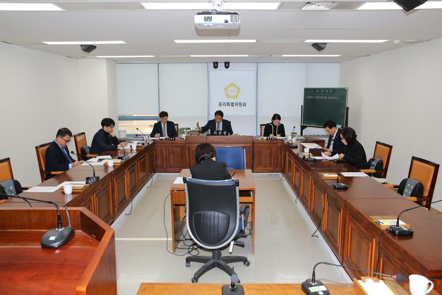 제255회 임시회 제6차 윤리특별위원회
