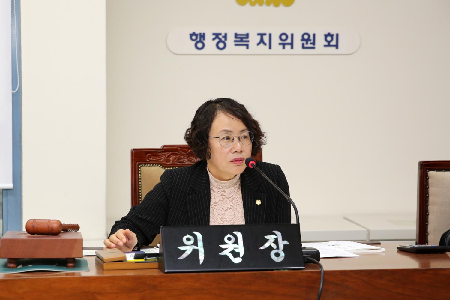 제256회 서대문구의회 제2차 정례회 행정복지위원회 업무보고 2
