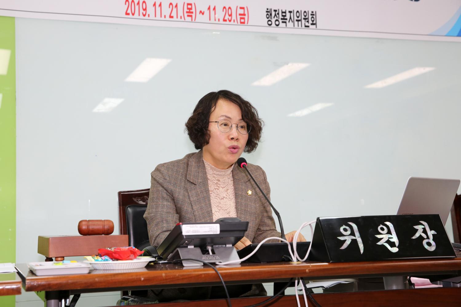 제256회 서대문구의회 제2차 정례회 2019년도 행정복지위원회 행정사무감사 강평 2