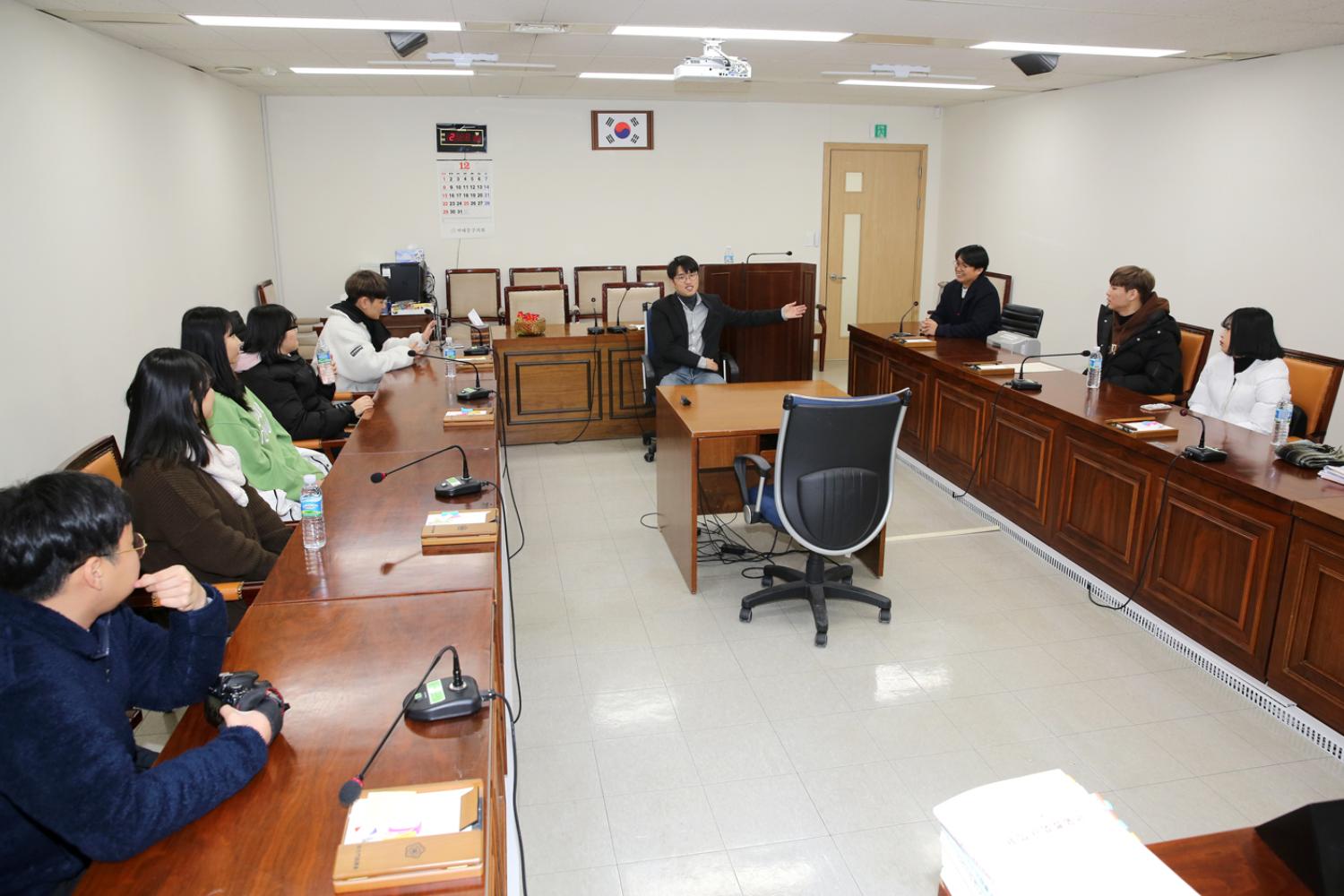 2019 익산시청소년참여에산학교 의회방문 3