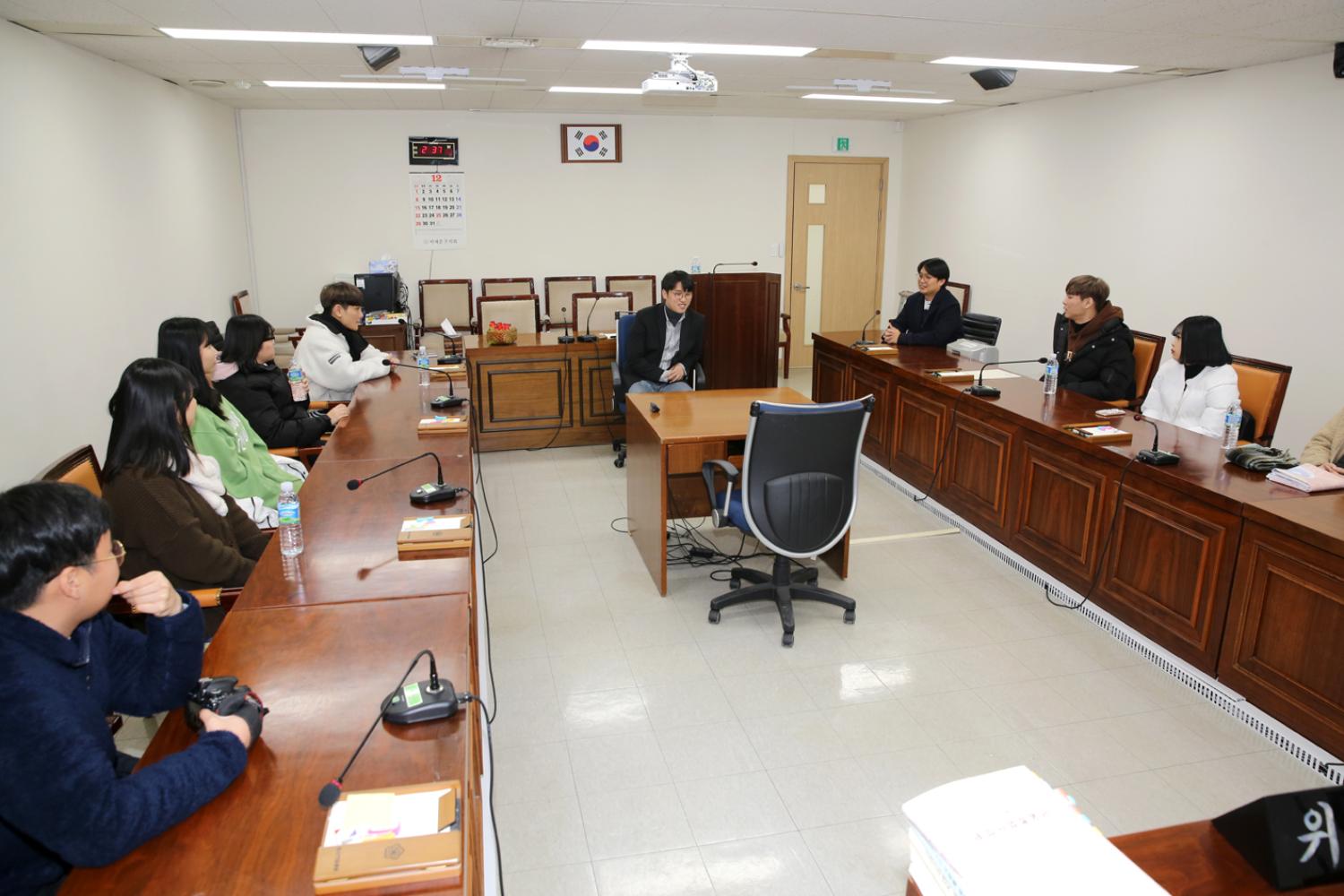 2019 익산시청소년참여에산학교 의회방문 4