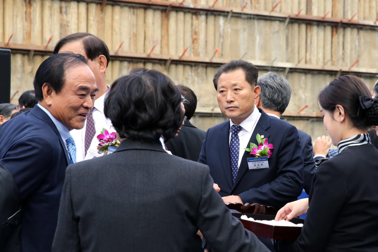 연세중입자암치료센터 착공식 4