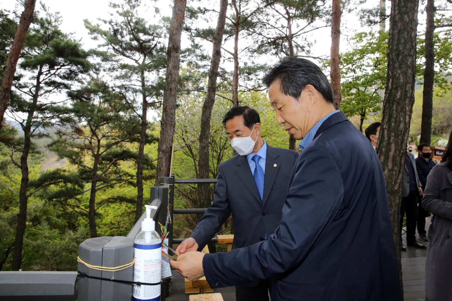 서대문도서관~안산자락실 연결통로 개통식 10