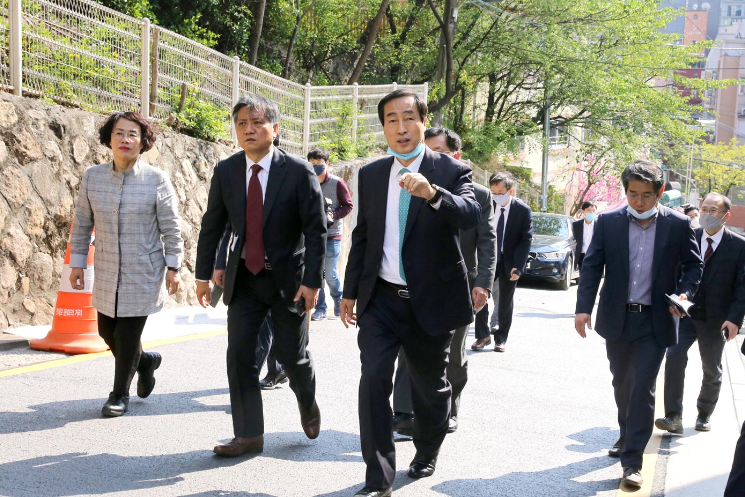 바람의 언덕 현장방문