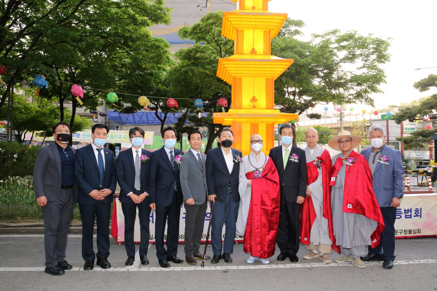 서대문 구민의 안녕과 국난극복을 기원하는 봉축점등법회 17