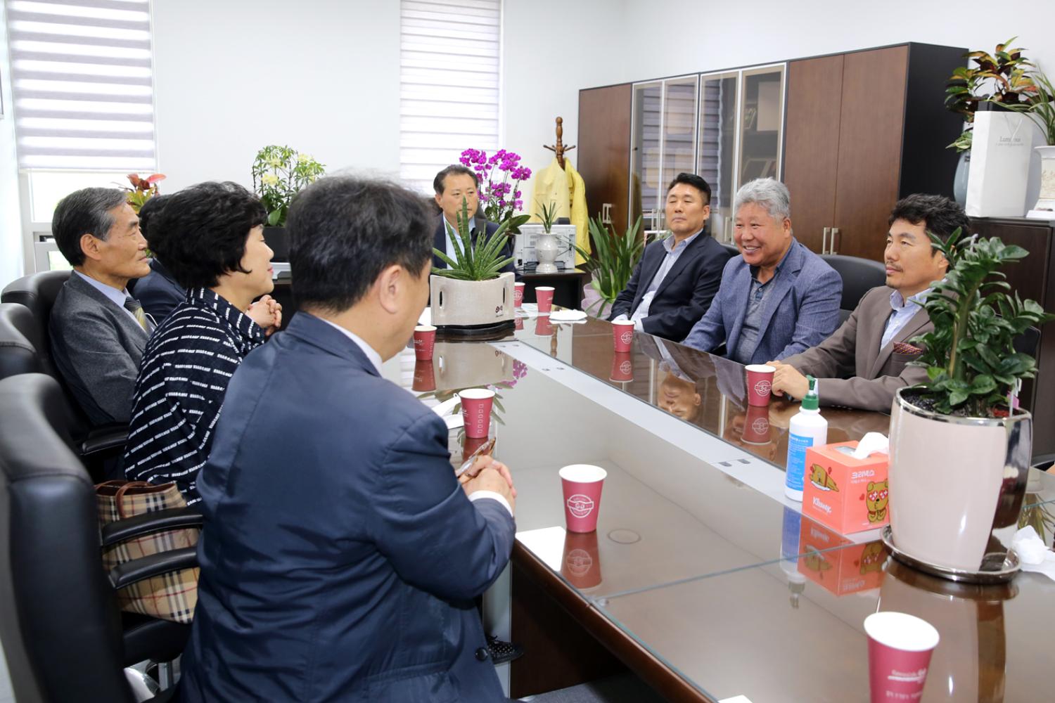 상공회의소 임원과의 간담회 3