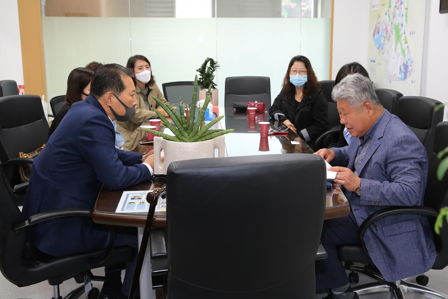 서대문 가정어린이집 연합회 임원과의 간담회 3
