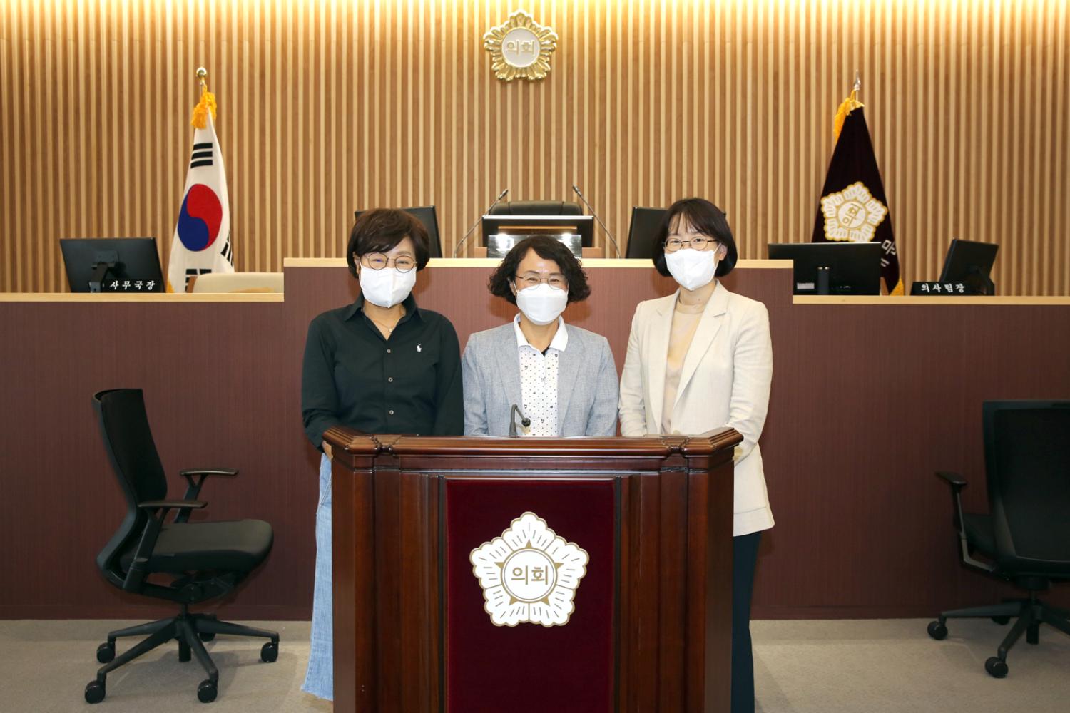 시민단체 대표와의 간담회(김해숙 위원장) 2