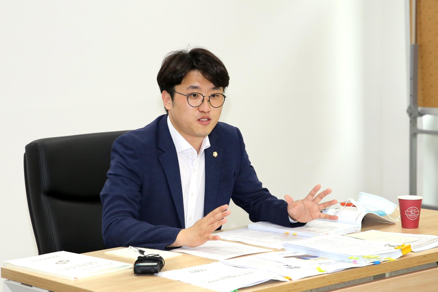 주이삭의원 기자간담회(보행네트워크에 관하여)
