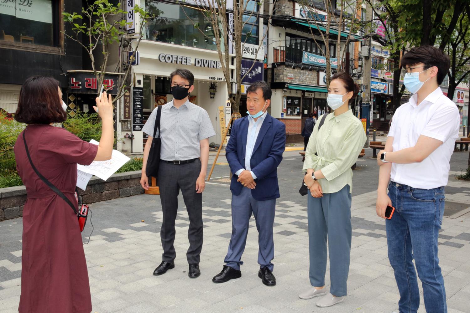 도시혁신연구회 신촌파랑고래 현장방문 2
