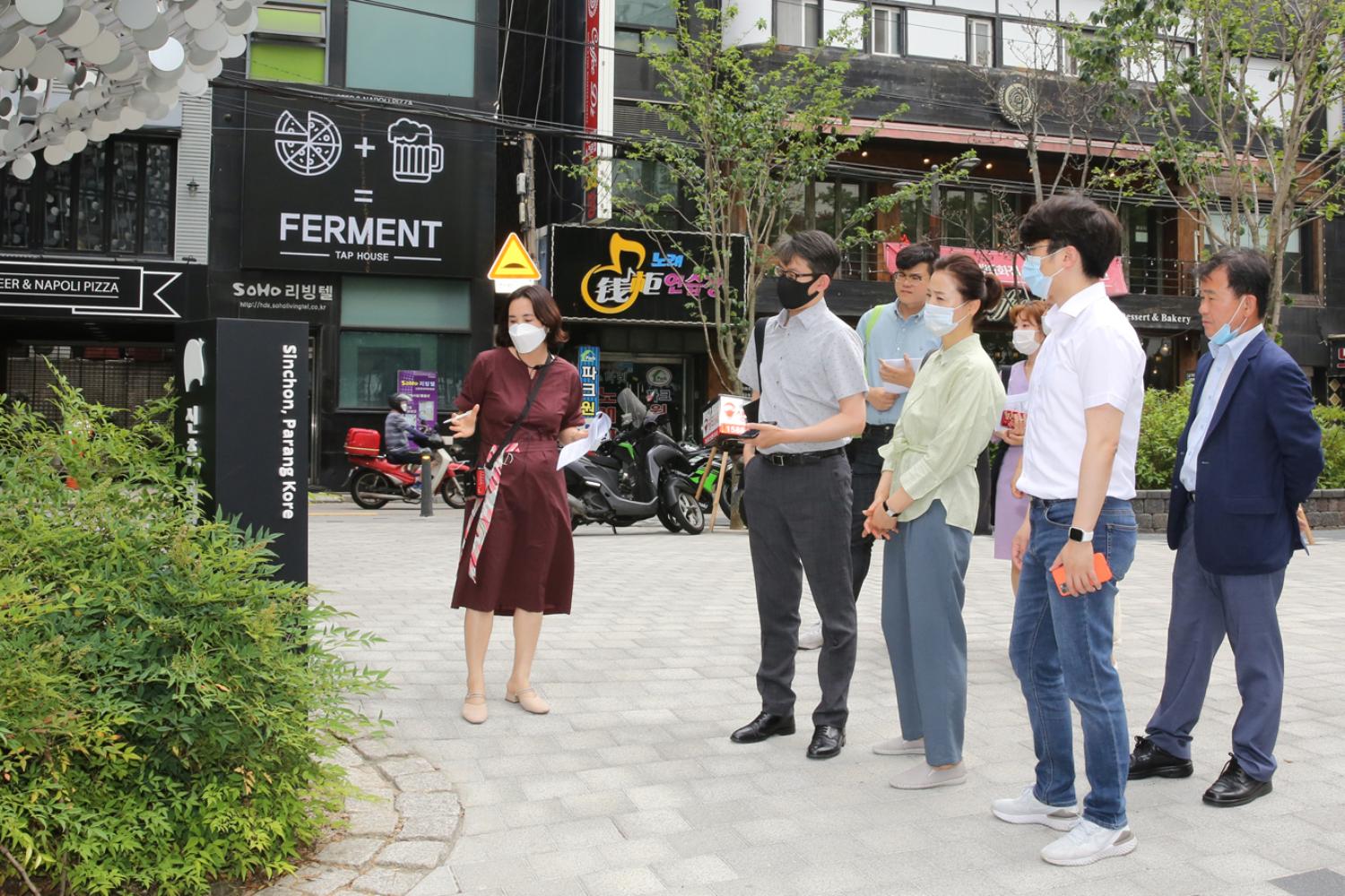 도시혁신연구회 신촌파랑고래 현장방문 4