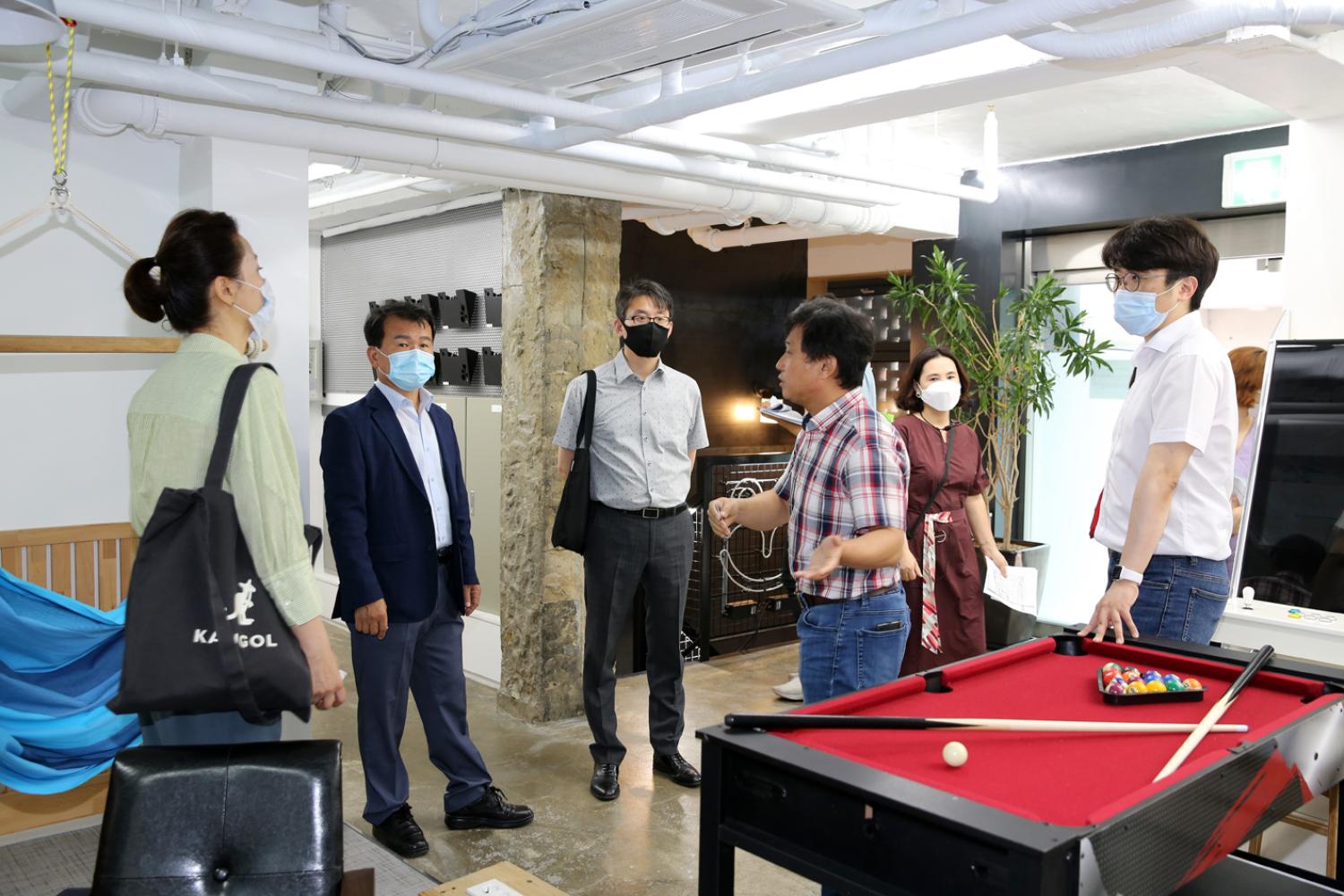 도시혁신연구회 청년창업꿈터1,2호 현장방문 2