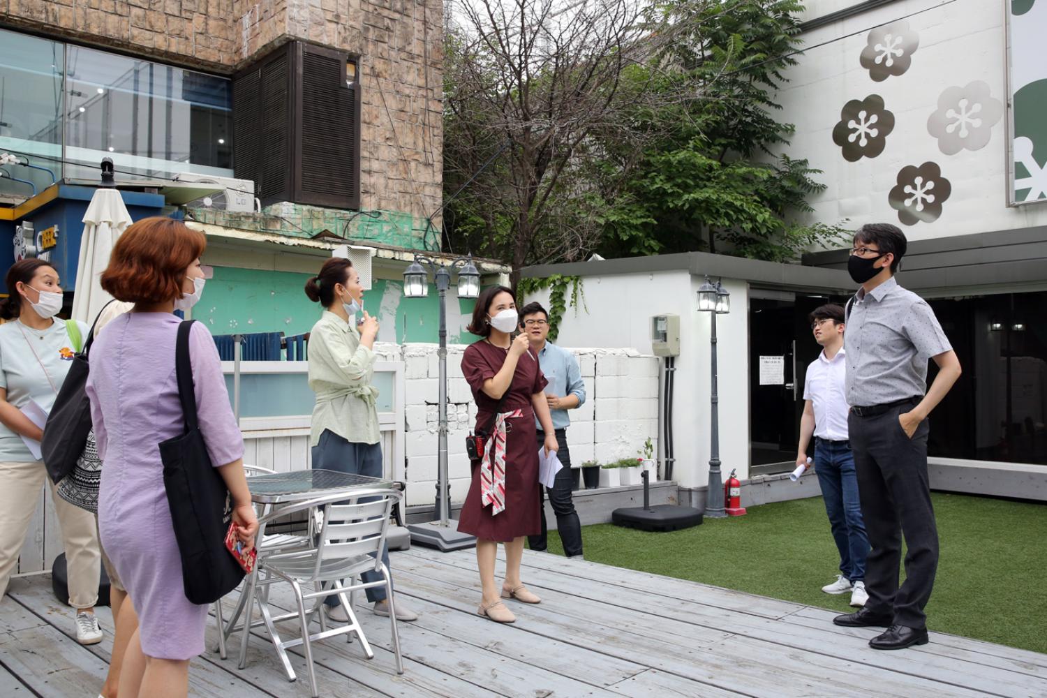 도시혁신연구회 이화쉼터 현장방문