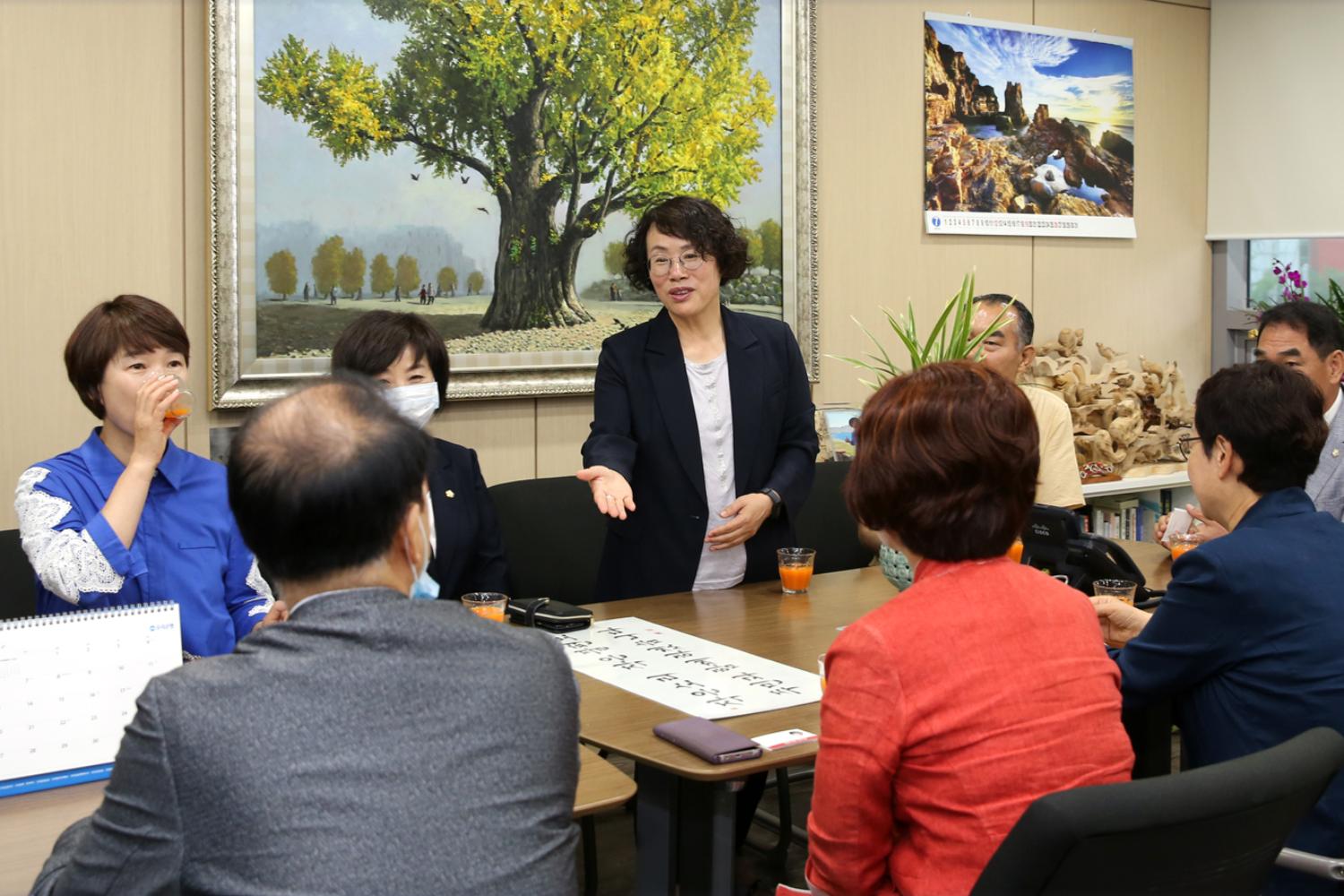 도봉구의회 현장방문 및 의원과의 차담회