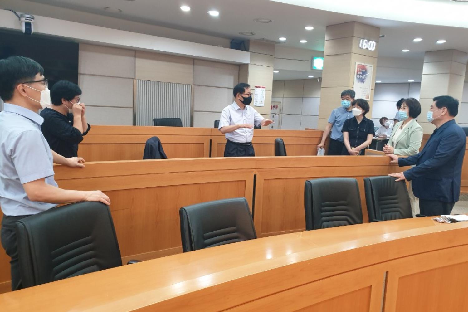 민관협치 운영위원회 회의참석(사진제공) 2