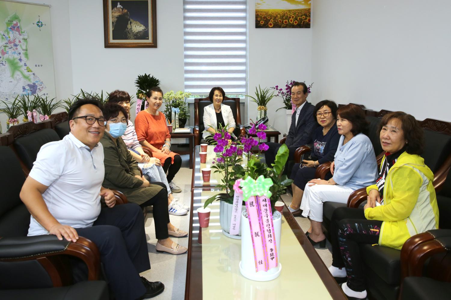 서대문구 볼링협회 회원과의 차담회 2