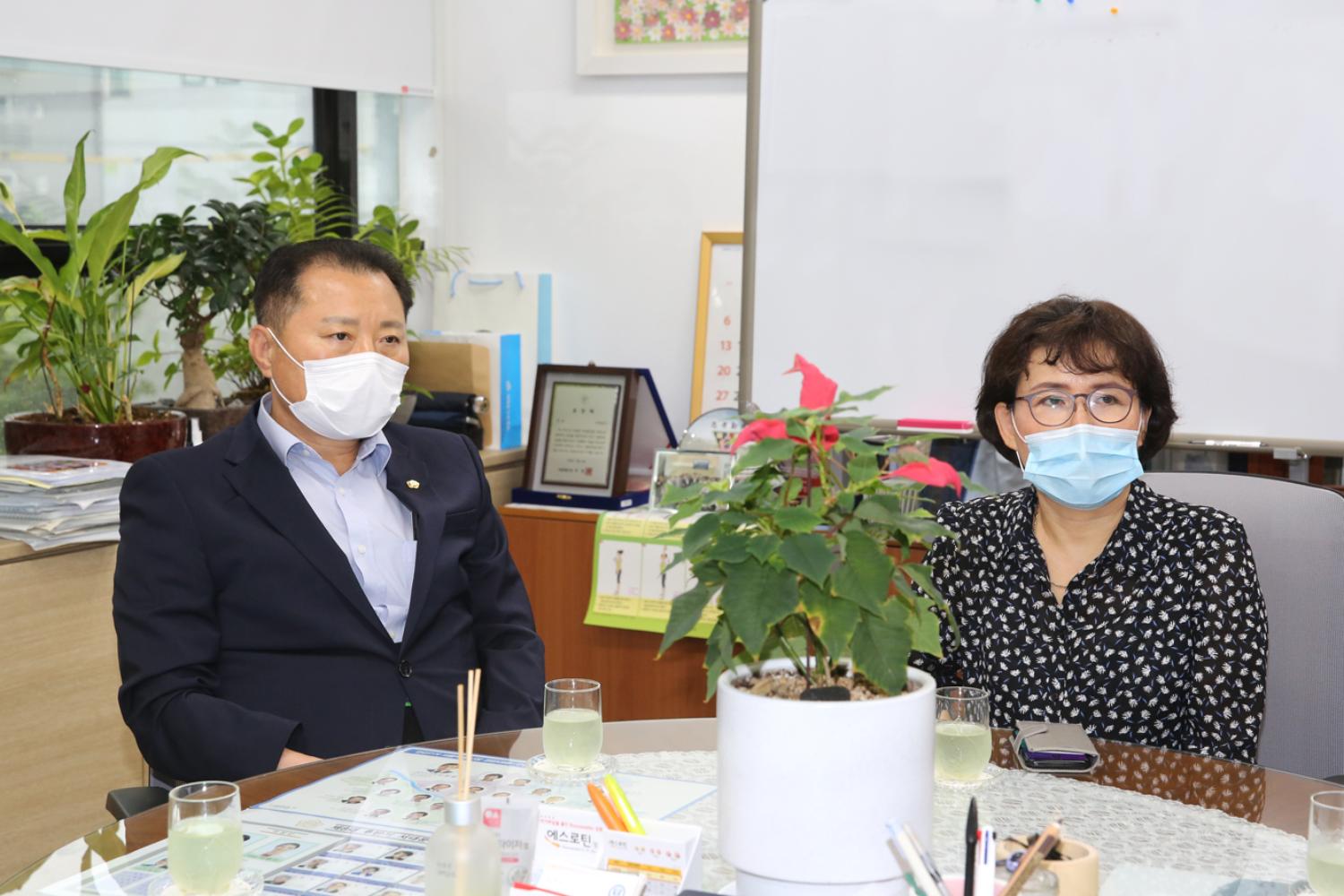 보건소 격려품 전달식 4