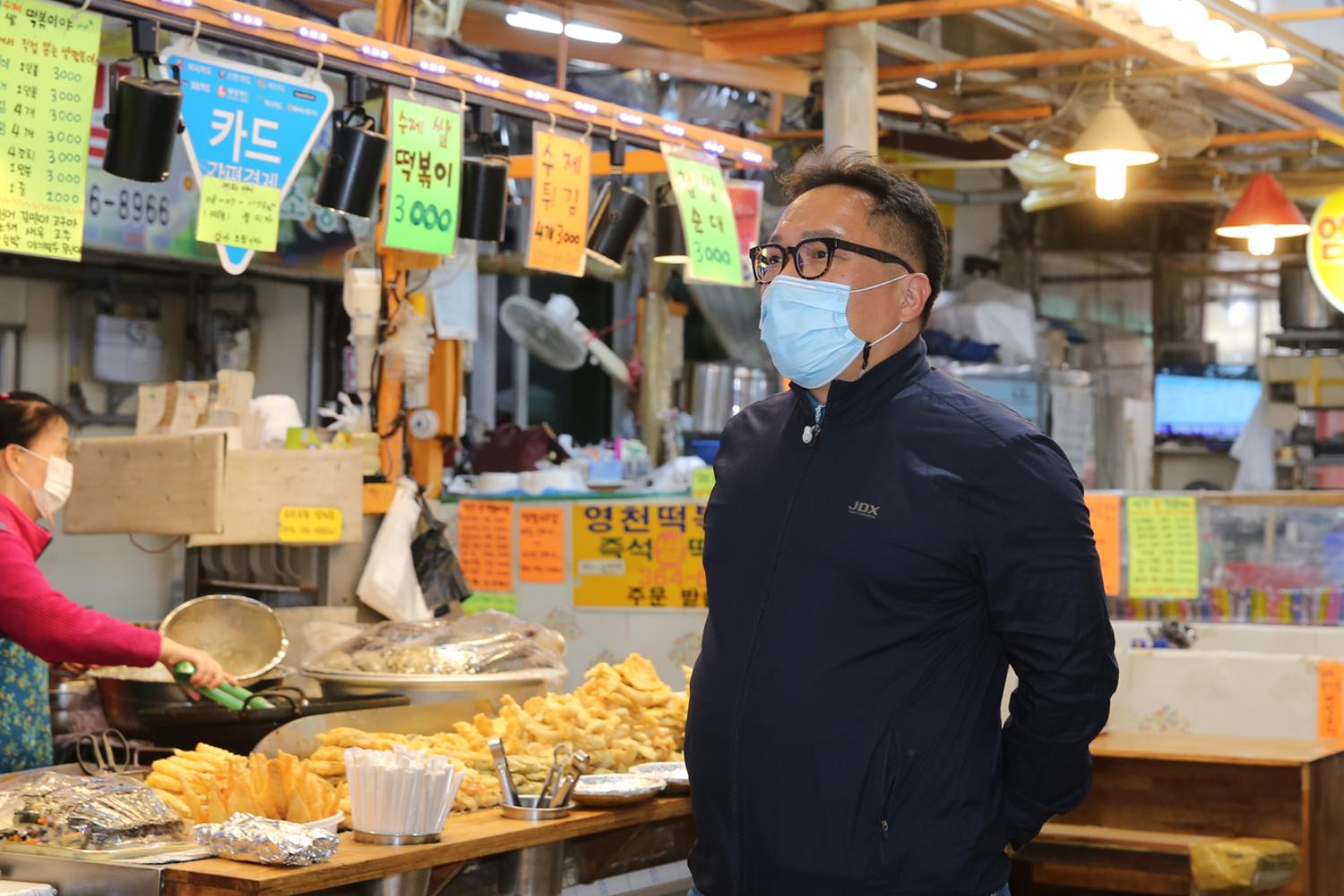 제265회 임시회 재정건설위원회 현장방문(영천시장) 4
