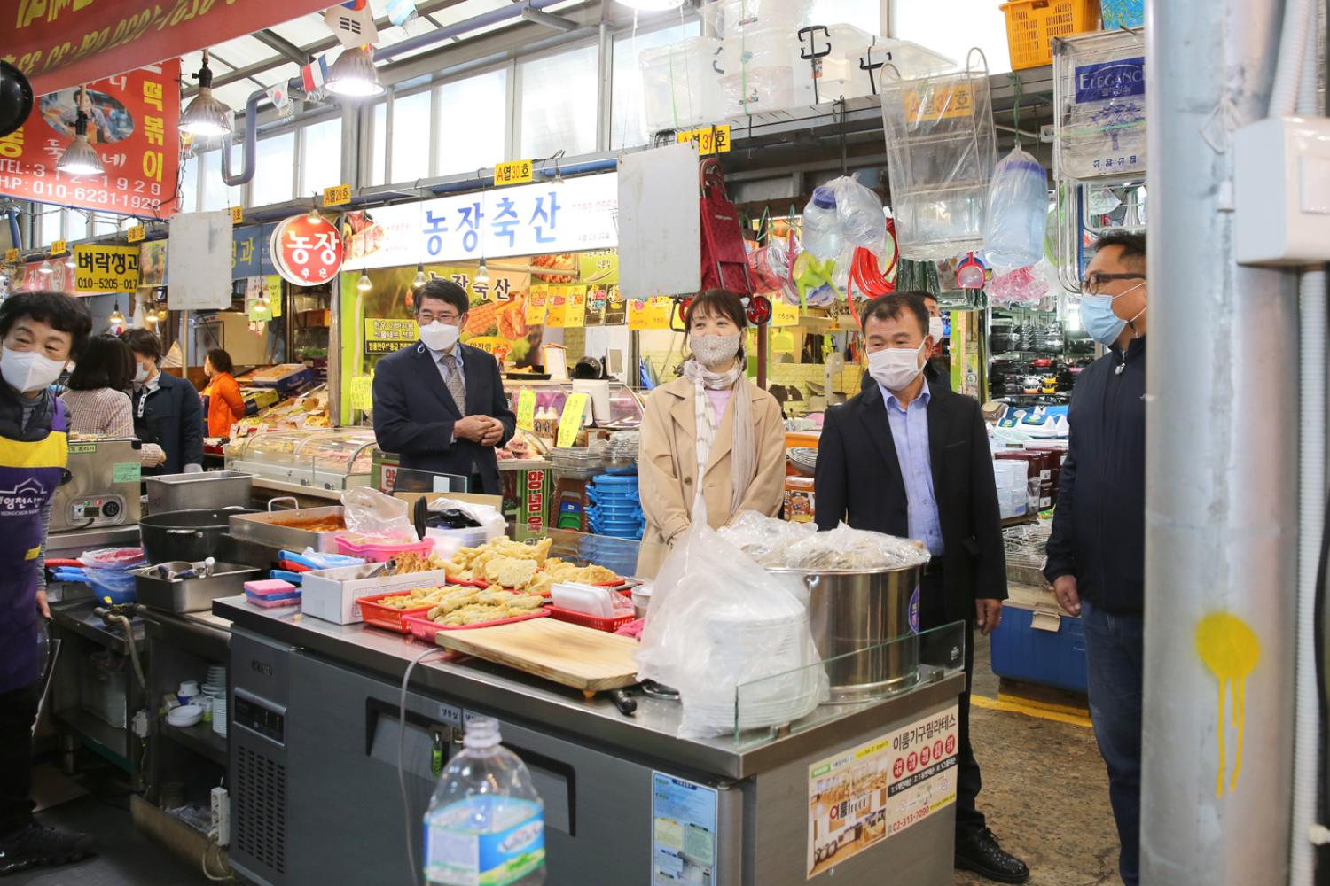 제265회 임시회 재정건설위원회 현장방문(영천시장) 10