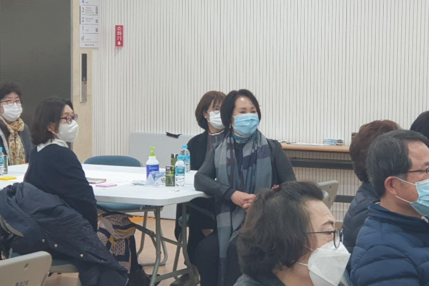 홍제2동 주민자치회 자치감수성 교육(박경희의장 사진자료제공) 2